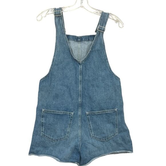 Madewell Adirondack Short Raw Hem Overall - Picture 5 of 5